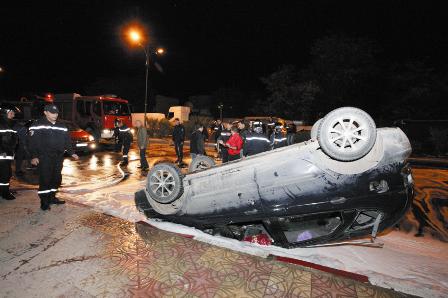 Accidents de la circulation à Blida ,110 morts en 2011