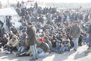 Alors que 18 d&rsquo;entre eux ont atteint l’île de lampourde, 42 harraga interceptés à Annaba