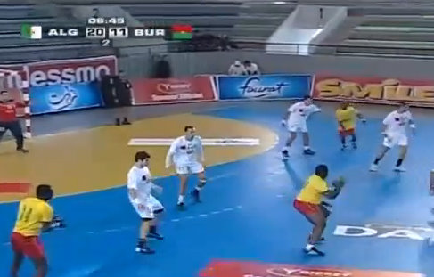 CAN 2012 de handball :Algérie 33 – Burkina Faso 16