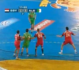 CAN 2012 de handball :Algerie 34-34 Egypte