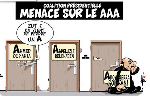 Coalition présidentielle,menace sur le AAA