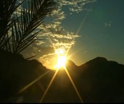 Djanet le plus beau lever et cocher du soleil au monde