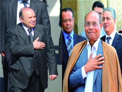 Le président Bouteflika s&rsquo;entretient avec le chef de l&rsquo;Etat tunisien