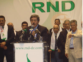 Le RND préoccupé par la situation sécuritaire dans les pays voisins, soutient une solution nationale à la crise en Syrie