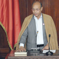 Marzouki salue les relations algéro-tunisiennes et la position « judicieuse » de l&rsquo;Algérie à l&rsquo;égard de la révolution tunisienne