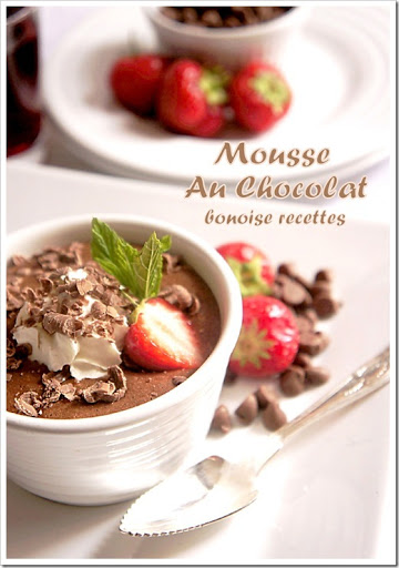 mousse au chocolat facile