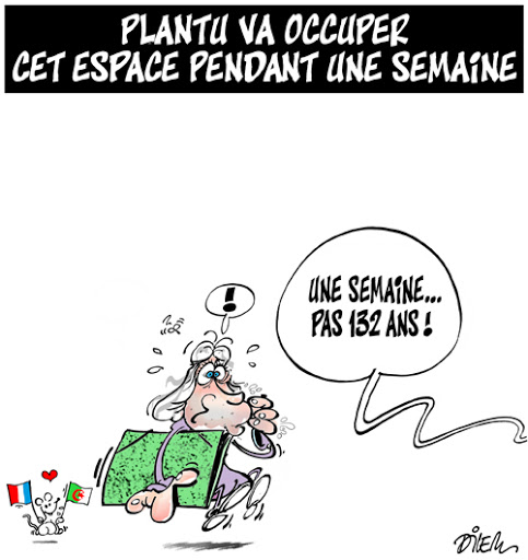 Plantu va occuper cet espace pendant une semaine