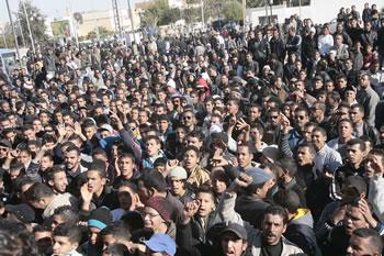 Protestations à Laghouat,Une colère… pacifique