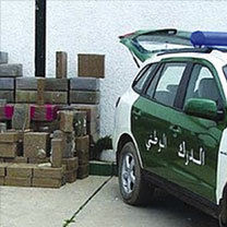 Un gros bonnet de la drogue en Algérie identifié : Il voulait acheminer des tonnes de kif vers le Moyen-Orient via la Libye