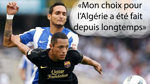 Bentaiba Cadamuro:  » Je suis satisfait de mon rendement face au Barça »