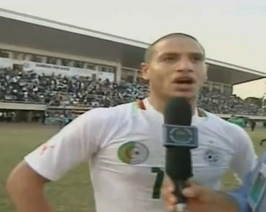 Declaration des joueurs algériens après le match Algérie2-Gambie1