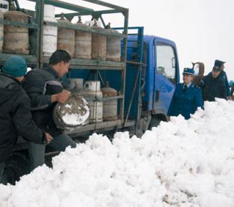 En raison des intempéries et la vague de froid,La bouteille de gaz butane cédée entre 1000 et 5000 DA