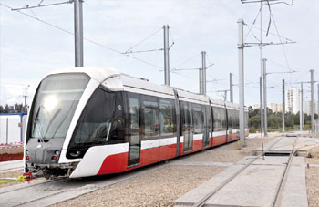 Essais techniques du tramway d’Oran : Comme sur des roulettes !