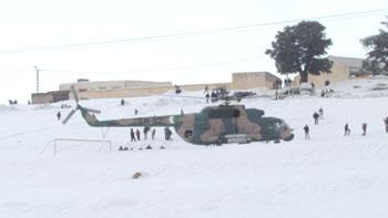 Froid en Algérie: aide de l&rsquo;armée et habitants en colère