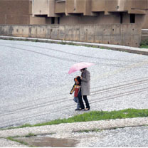 Intempéries : Froid, pluie et neige jusqu’à lundi