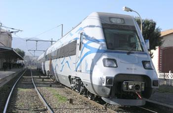 Le ministre des transports à Annaba,Les premières rames ferroviaires en 2013