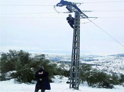 L’enneigement complique les interventions de ses agents en kabylie,Sonelgaz sous haute tension