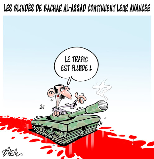 Les blindés de Bachar Al-Assad continuent leur avancée