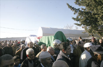 Les obsèques de Abdelhamid Mehri