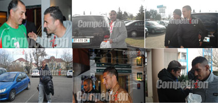 Les pros d’Europe sont arrivés