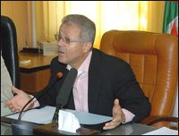 M. Benbouzid s&rsquo;entretient avec le président de la Fédération internationale des échecs