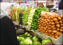 Marché La neige tombe, les prix montent