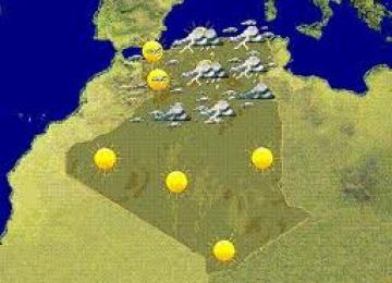 Météo,Fréquentes averses de pluie à partir de jeudi après-midi sur plusieurs wilayas