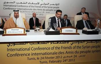 Rencontre des amis du peuple Syrien hier à Tunis,La pression s&rsquo;accentue sur Al Assad