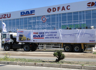 Road Show des camions DAF à Oran ,Le tracteur numéro 1 en Europe sillonne l’Algérie