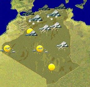 Une autre perturbation climatique attendue dans la nuit de Mardi,Beau temps à partir de jeudi