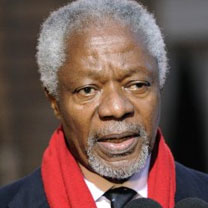 A la recherche d’une solution pacifique à la crise syrienne : Kofi Annan aujourd’hui au Caire et samedi à Damas