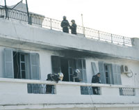 Bab El Oued : incendie dans un appartement