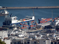 BEJAIA, Vieux port de commerce,Lancement des travaux de réalignement des quais