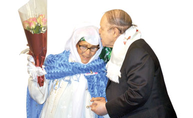 Cérémonie de célébration de la Journée mondiale de la femme présidée par Bouteflika,Les moudjahidate à l’honneur