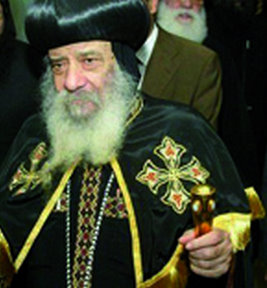 Egypte, eglise copte orthodoxe,Décès du patriarche Chenouda III