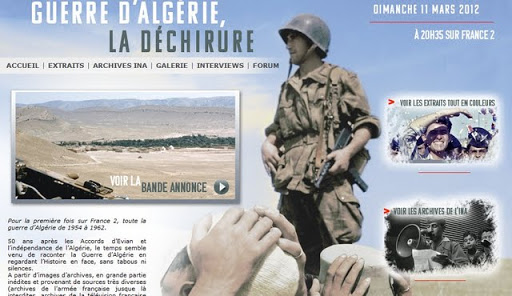 Guerre d’Algérie, la déchirure Documentaire de France2 11/03/2012