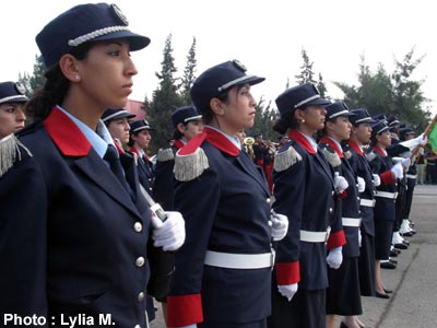 Intégration de la femme dans la protection civile,L’Algérie leader dans le monde arabe