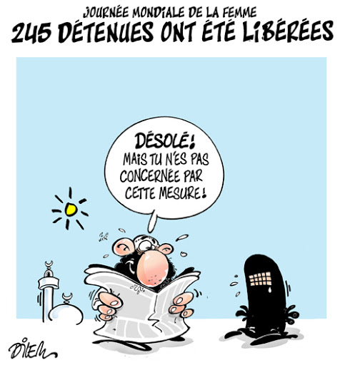 Journée mondiale de la femme,245 détenues ont été libérées