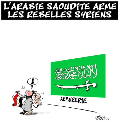 L&rsquo;Arabie Saoudite arme les rebelles Syriens