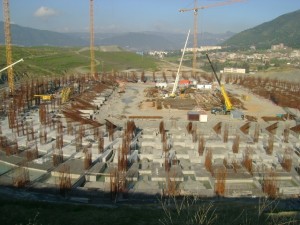 Le chantier du nouveau stade de Tizi-Ouzou avance au ralenti