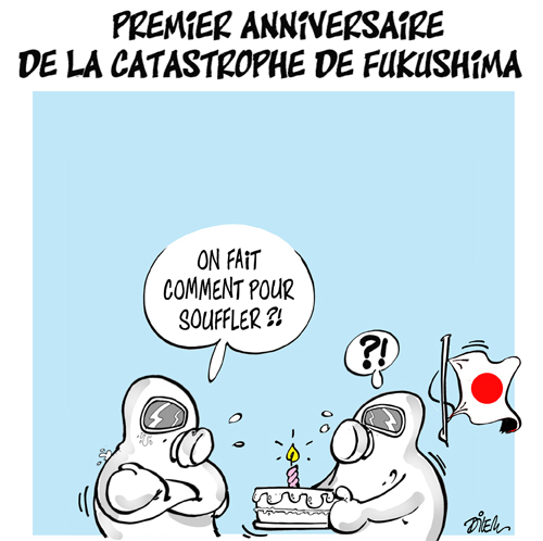Premier anniversaire de la catastrophe de fukushima