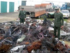Saisie de 17 quintaux de cuivre destinés à la contrebande à Oum El Bouaghi