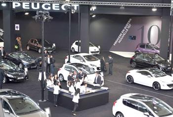 Salon Automobile d&rsquo;Alger,Peugeot dévoile ses nouveautés