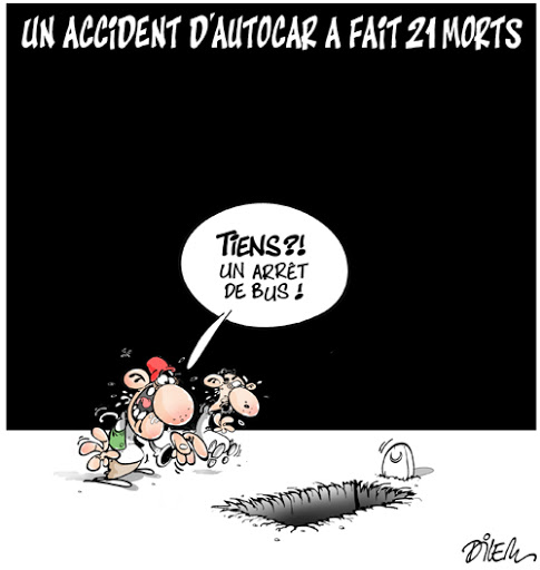 Un accident d&rsquo;autocar a fait 21 morts