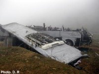 Un bus tombe dans un ravin, 19 morts et 30 blessés,La route tue encore !