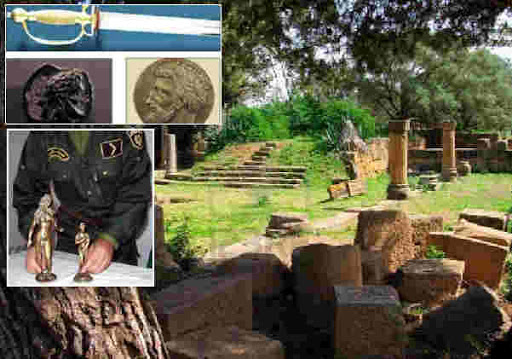 11 000 pièces récupérées en onze ans, Alerte au pillage des sites archéologiques