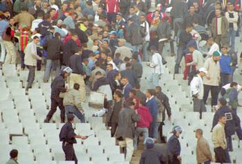 À l&rsquo;issue d&rsquo;une rencontre de football du championnat de Wilaya de Tizi Ouzou,Emeutes à Tadmaït