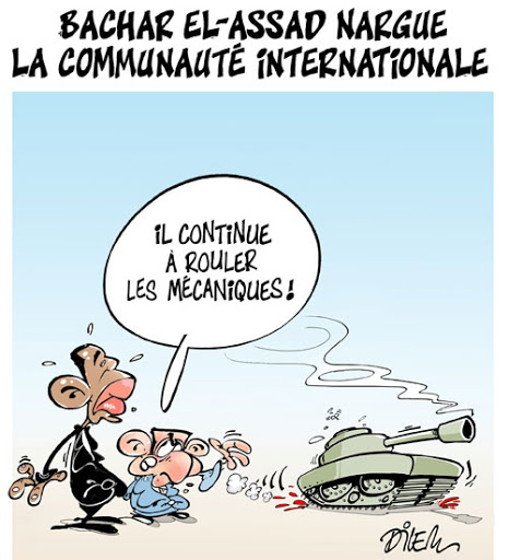 Bachar El-Assad Nargue la communauté internationale