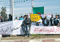 Bougara :Côté marché, côté jardin