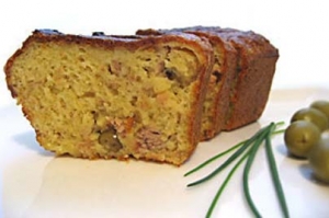 Cake au thon et aux olives